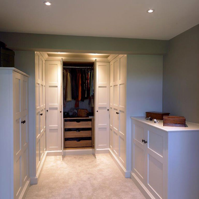 Dressing room storage solutions - Wychwood English Interiors